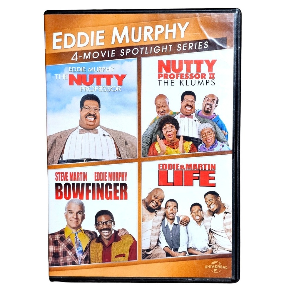 4-Movie Spotlight Series Eddie Murphy DVD Collection Universal 025192201073